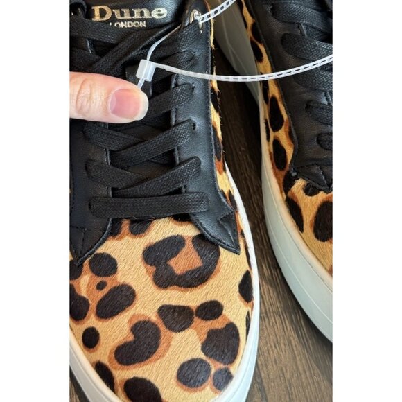 Dune London Size 39 - 9 Episode Leopard Platform Sneakers - Picture 6 of 13